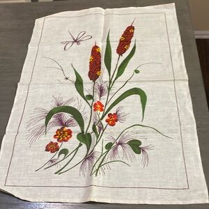 Linen vintage towel